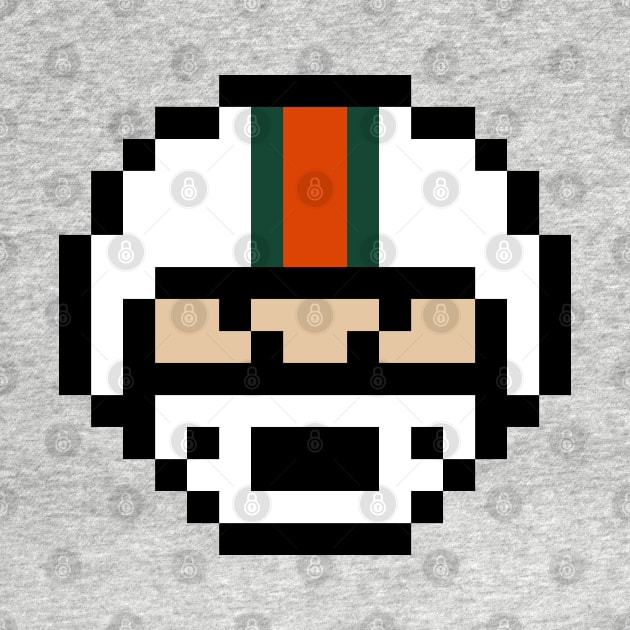 8-Bit Helmet - Miami by The Pixel League